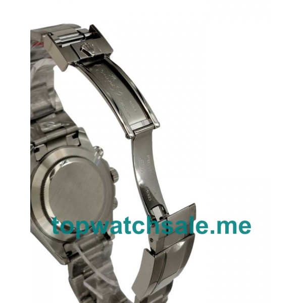 UK 40 MM AAA Quality Rolex Daytona 116509 Replica Watches With Blue Dials For Men