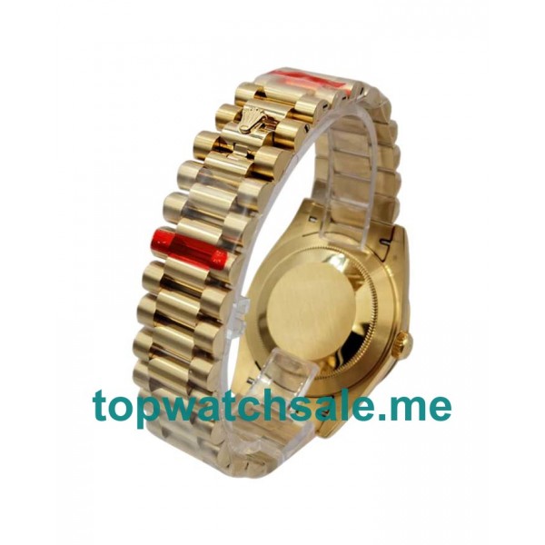 UK Swiss Made 40 MM Rolex Day-Date 228238 Replica Watches With Silver Dials For Men