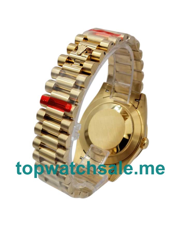 UK Swiss Made 40 MM Rolex Day-Date 228238 Replica Watches With Silver Dials For Men