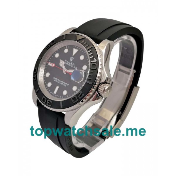UK 40 MM Black Dials Rolex Yacht-Master 116655 Replica Watches