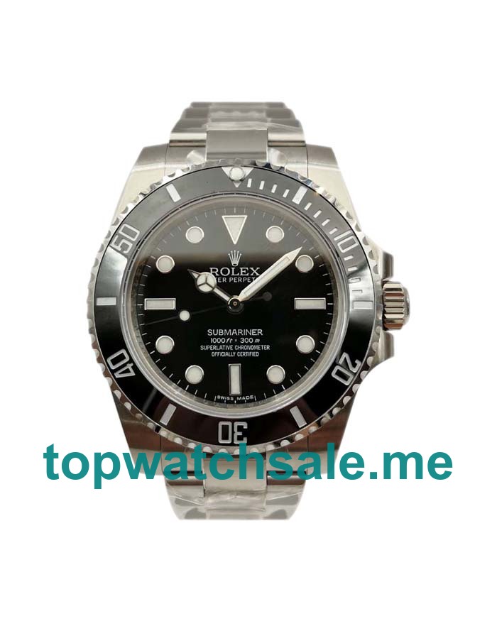 UK Swiss Made Rolex Submariner 116610 LN Fake Watches With Black Dials Online