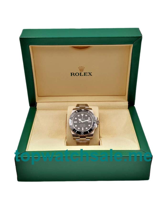 UK Swiss Made Rolex Submariner 116610 LN Fake Watches With Black Dials Online