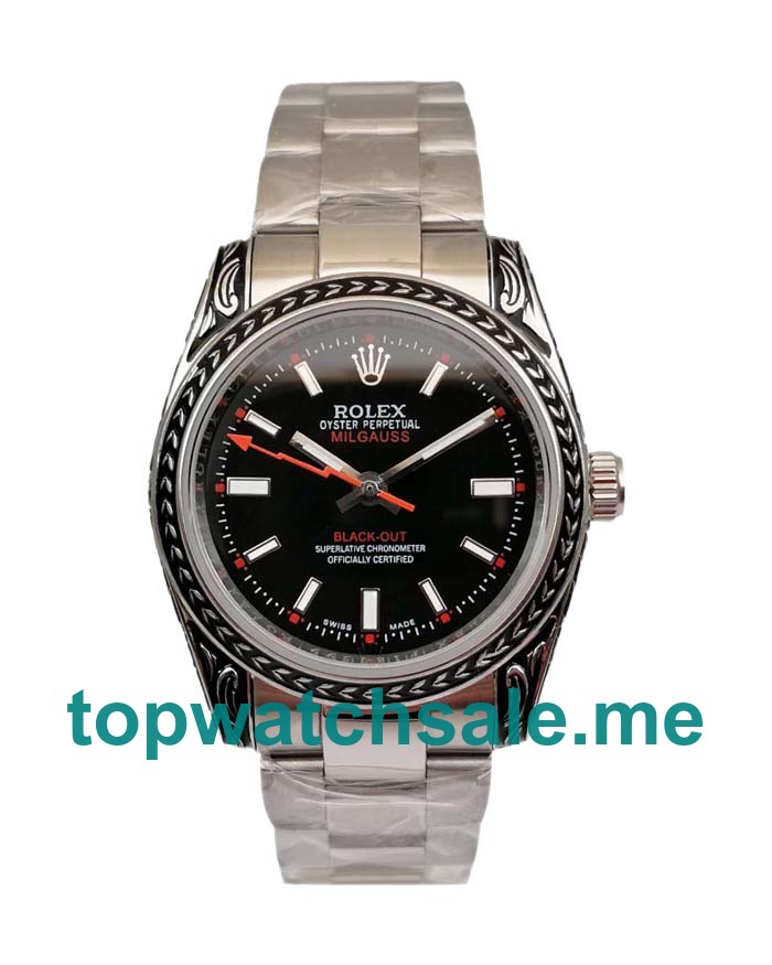 UK 1:1 Wholesale Replica Rolex Milgauss 116400 Watches For Sale