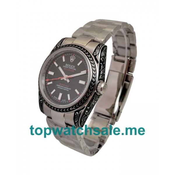 UK 1:1 Wholesale Replica Rolex Milgauss 116400 Watches For Sale