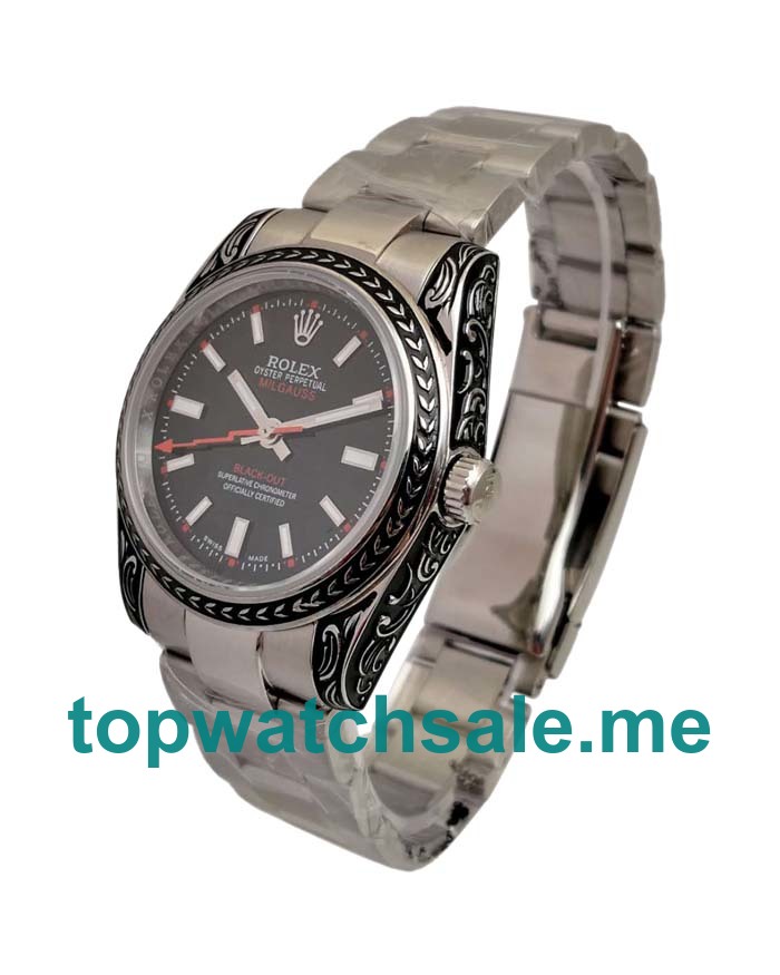UK 1:1 Wholesale Replica Rolex Milgauss 116400 Watches For Sale