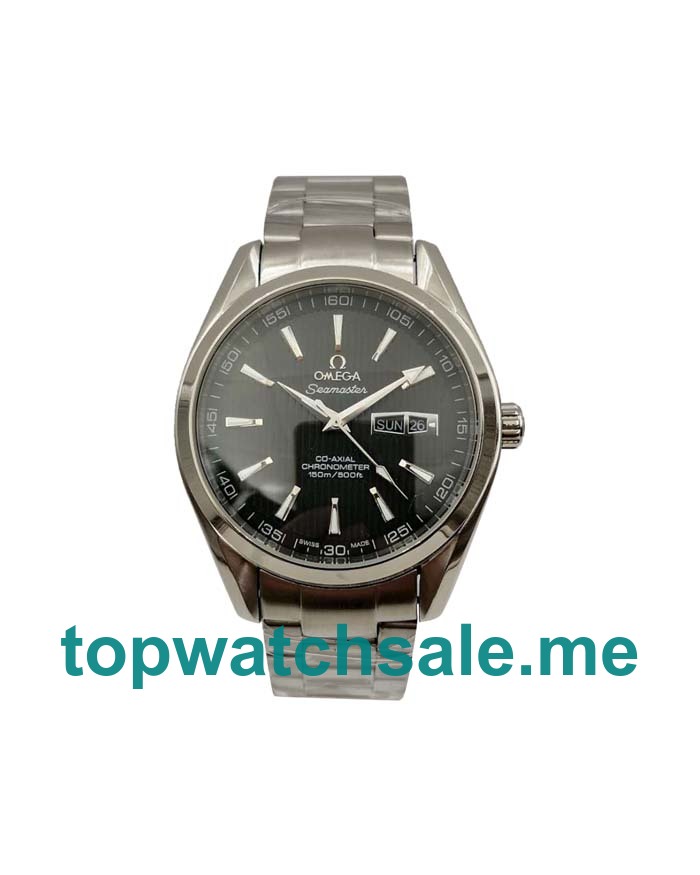 UK 41MM Black Dials Omega Seamaster Aqua Terra 150M 231.10.43.22.06.001 Replica Watches