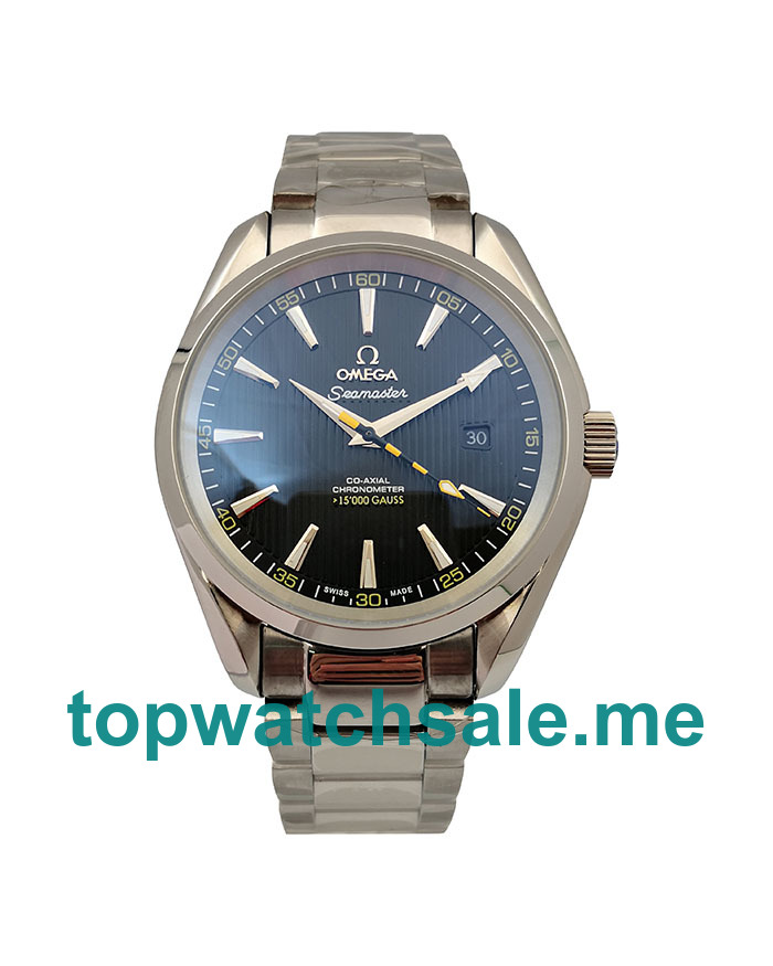 UK 41MM Black Dials Omega Seamaster Aqua Terra 150 M 231.10.42.21.01.002 Replica Watches