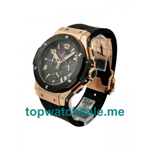 UK 44MM Black Dials Hublot Big Bang 301.PB.131.RX Replica Watches