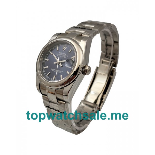 UK 31MM Replica Rolex Datejust 178240 Blue Dials Watches
