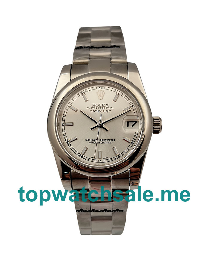 UK 31MM White Dials Rolex Datejust 178240 Replica Watches