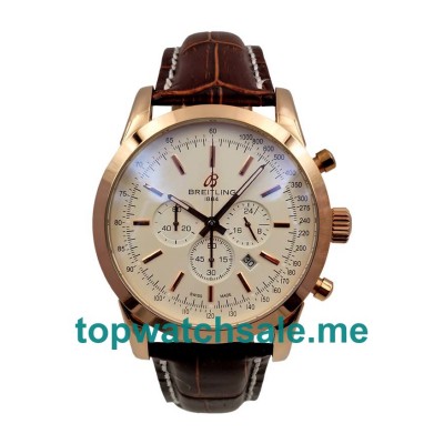 UK 45MM White Dials Breitling Transocean RB015212 Replica Watches
