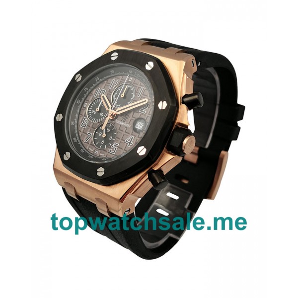 UK 43MM Rose Gold Replica Audemars Piguet Royal Oak Offshore 25940OK.OO.D002CA.01 Watches