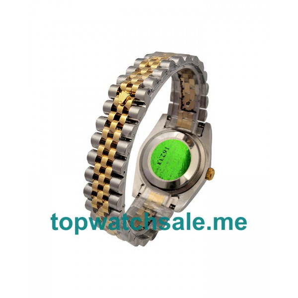 UK 36MM Champagne Dials Rolex Datejust 16233 Replica Watches