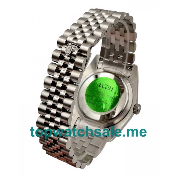 UK 36MM Black Dials Rolex Datejust 116234 Replica Watches