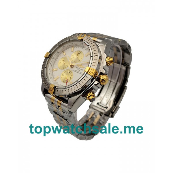 UK 44MM White Dials Breitling Chronomat Evolution B13355 Replica Watches