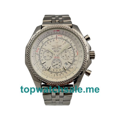 UK 47MM White Dials Breitling Bentley Motors A25362 Replica Watches