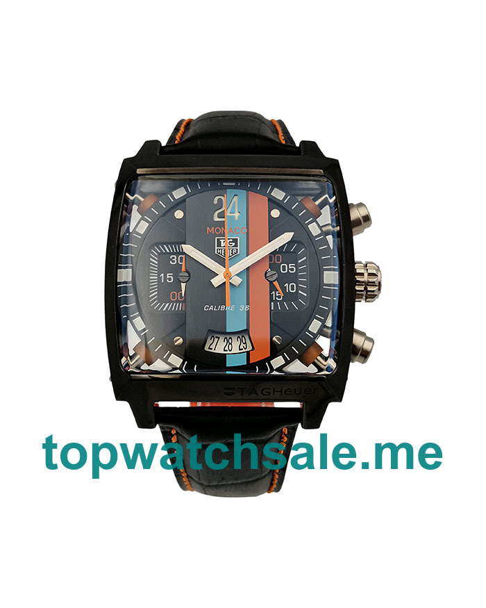 UK 43MM Black Dials TAG Heuer Monaco CAL5110.FC6265 Replica Watches