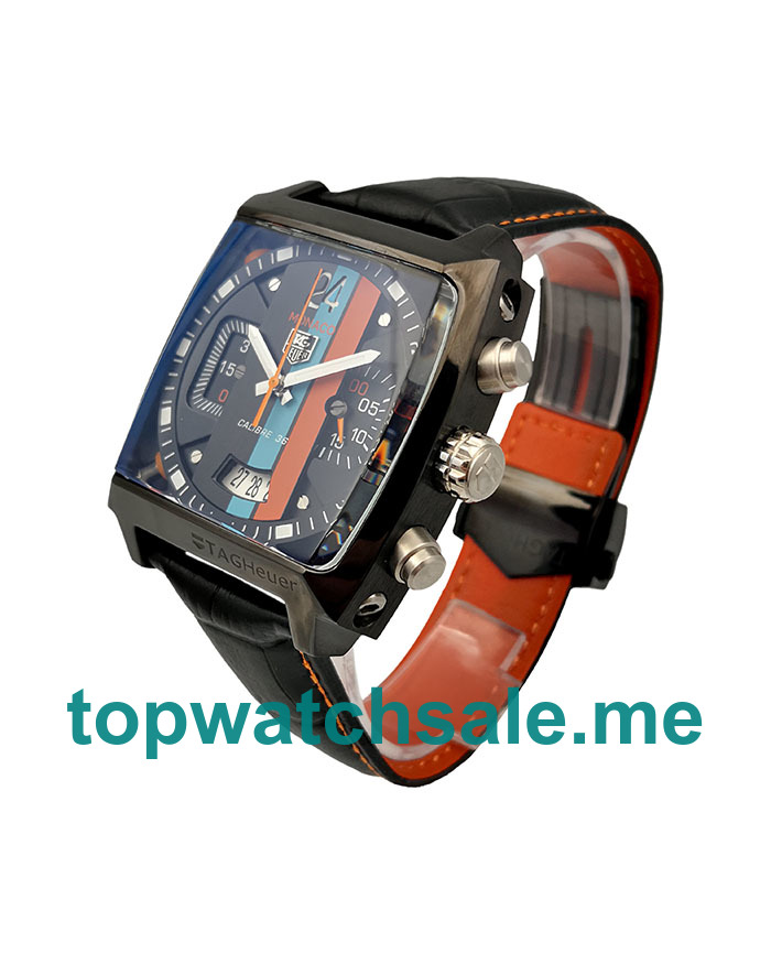 UK 43MM Black Dials TAG Heuer Monaco CAL5110.FC6265 Replica Watches