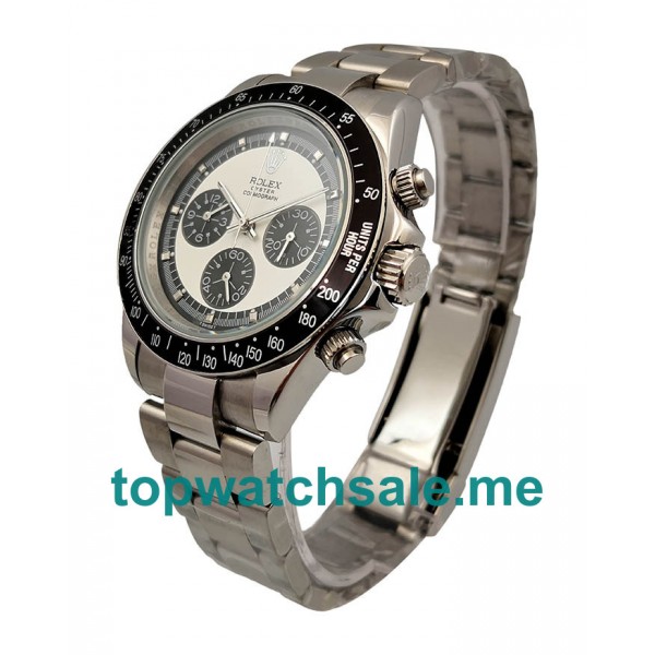 UK 40MM Black Bezels Replica Rolex Daytona Ref.6264 Watches