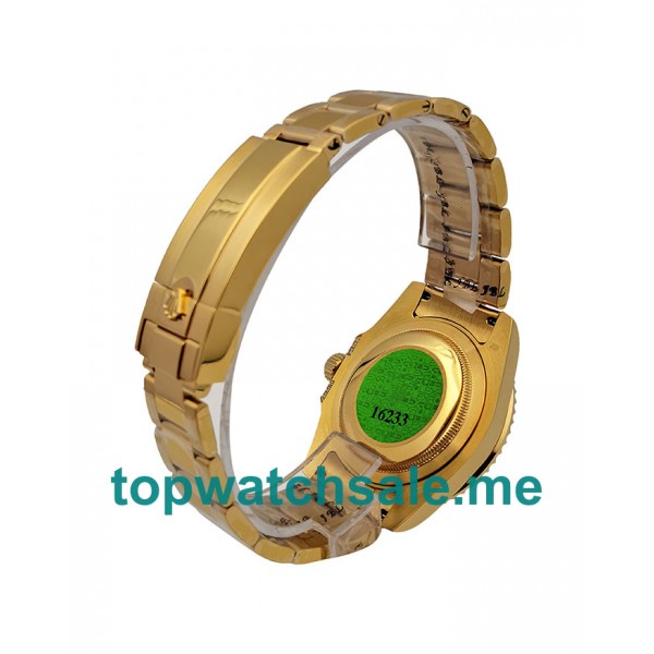 UK 40MM Gold Replica Rolex Submariner 116618 Watches