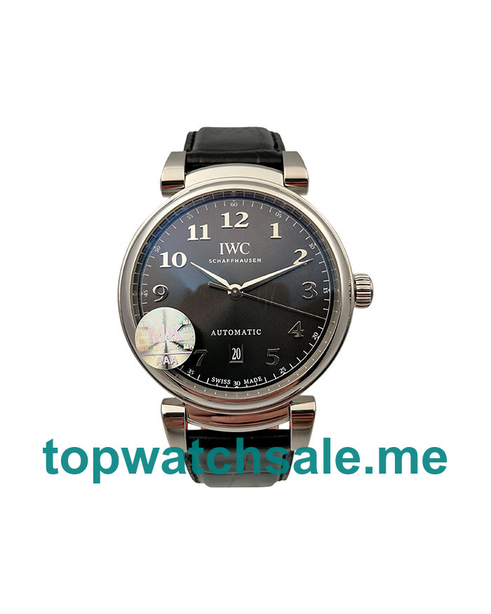 UK 40MM Black Dials IWC Da Vinci IW356601 Replica Watches