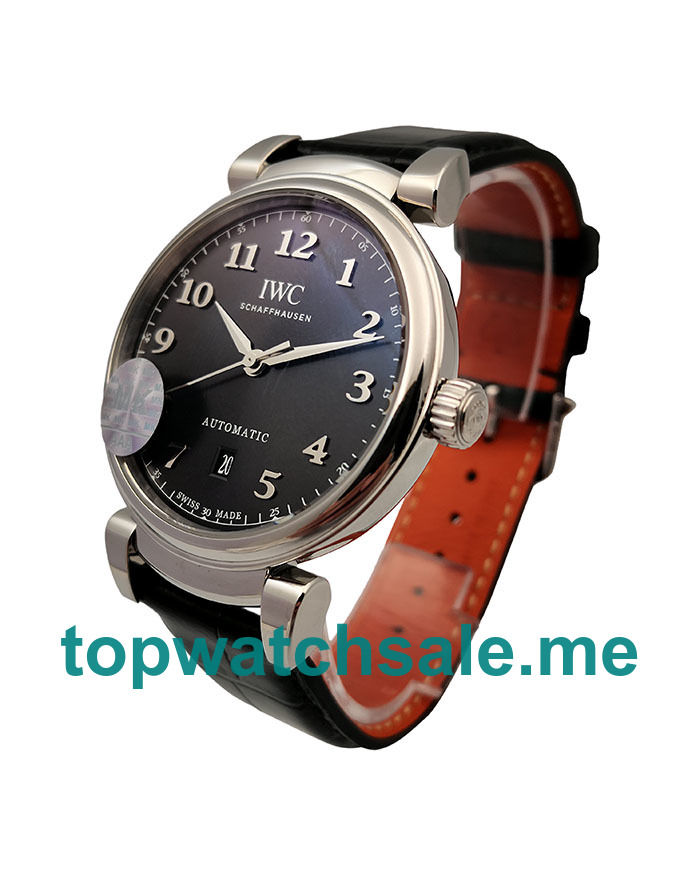 UK 40MM Black Dials IWC Da Vinci IW356601 Replica Watches
