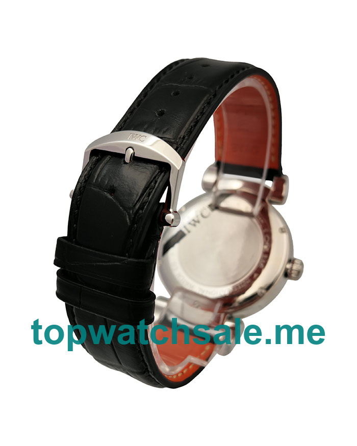 UK 40MM Black Dials IWC Da Vinci IW356601 Replica Watches