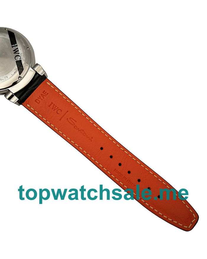 UK 40MM Black Dials IWC Da Vinci IW356601 Replica Watches