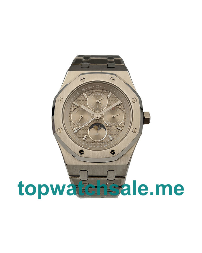 UK 41MM Grey Dials Audemars Piguet Royal Oak 26574ST Replica Watches