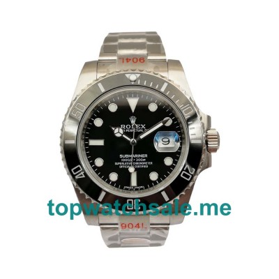 UK Top Quality Replica Rolex Submariner Date 116610LN 2018 N V8S Stainless Steel Black Dial Swiss 3135 Watches