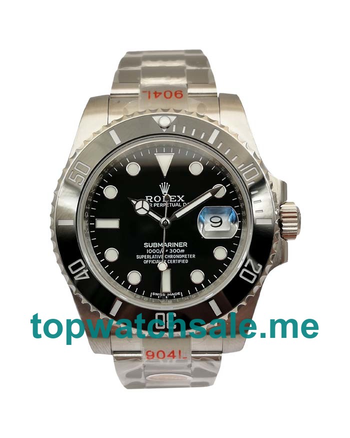 UK Top Quality Replica Rolex Submariner Date 116610LN 2018 N V8S Stainless Steel Black Dial Swiss 3135 Watches