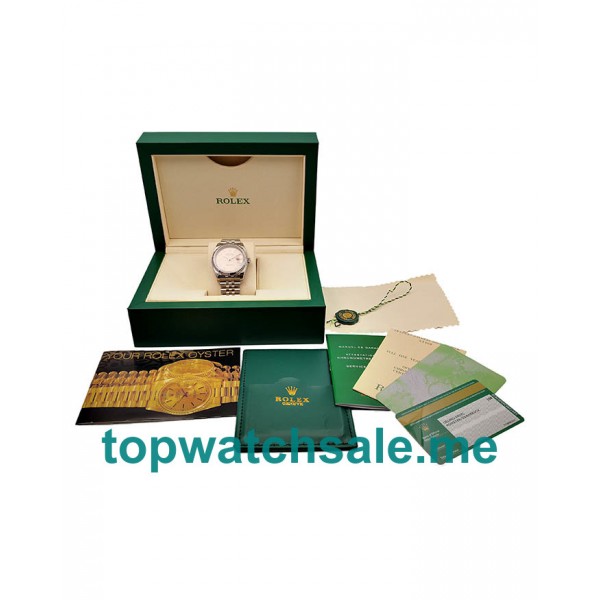 UK Perfect 1:1 Rolex Datejust 116234 Fake Watches With Rhodium Dials For Sale