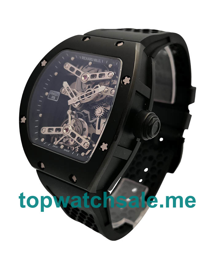 UK Swiss Movement Replica Richard Mille Watches RM027 - 48.00x39.70 MM For Men