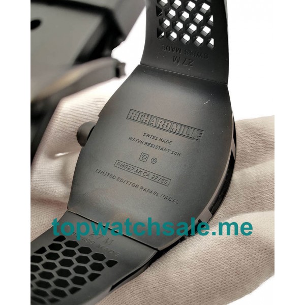 UK Swiss Movement Replica Richard Mille Watches RM027 - 48.00x39.70 MM For Men