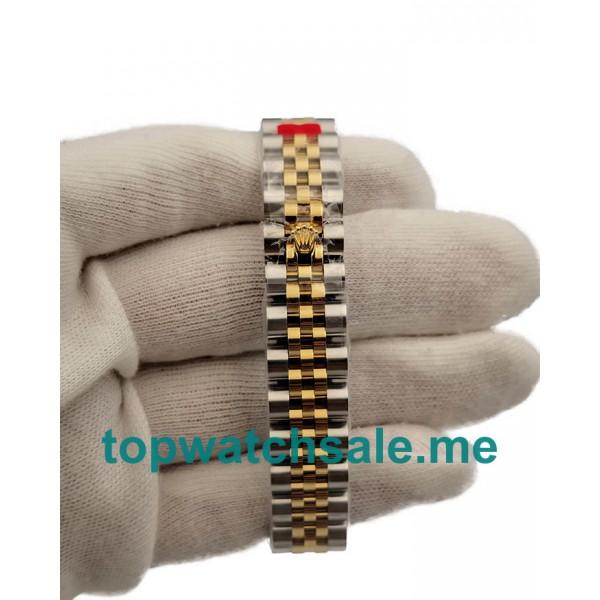 UK Swiss Made Rolex Lady-Datejust 179383 Replica Watches With Champagne Dials For Sale
