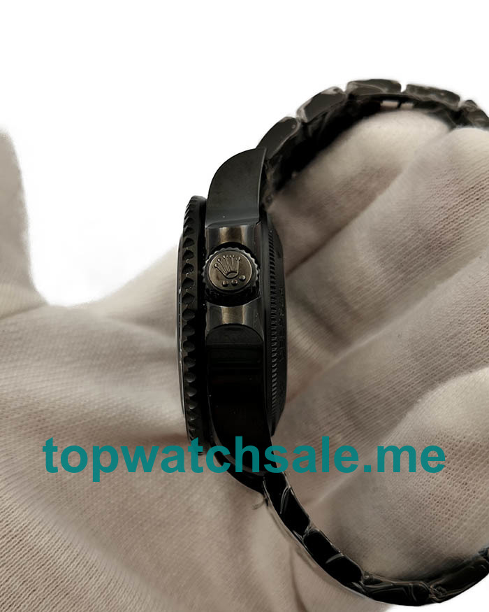UK 1:1 Wholesale Replica Rolex Deepsea 116660 Jacques Piccard V5 PVD D-Blue Dial Swiss 2836-2