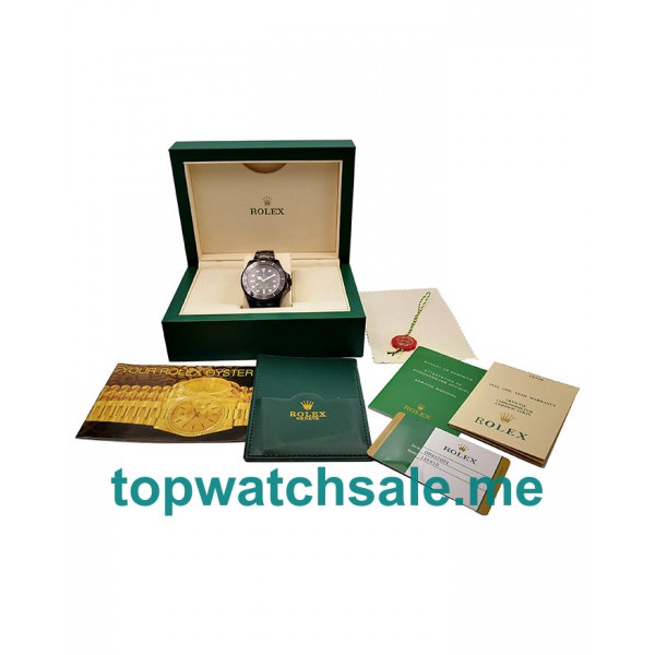 UK 1:1 Wholesale Replica Rolex Deepsea 116660 Jacques Piccard V5 PVD D-Blue Dial Swiss 2836-2