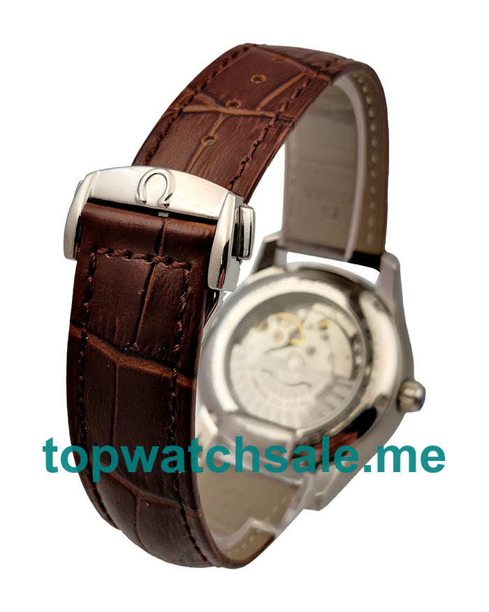 UK 41.5MM Brown Dials Omega De Ville Hour Vision 431.10.41.21.003 Replica Watches