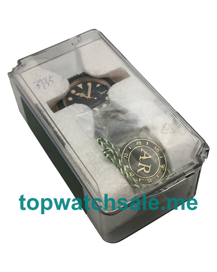 UK Perfect Replica Rolex Yacht-Master 40 116655 AR Rose Gold Black Dial Swiss 3135 Watches