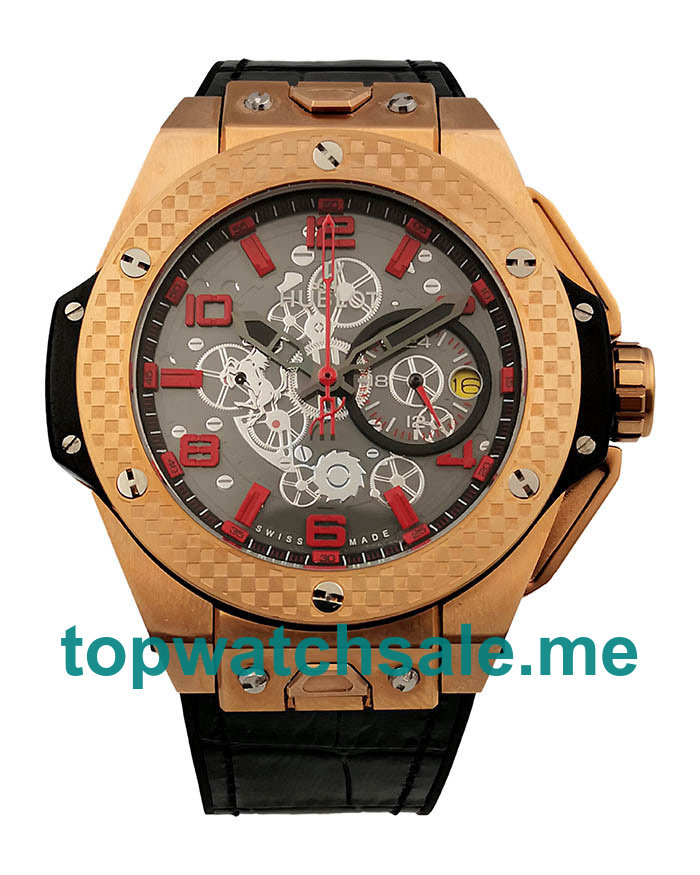 UK 48MM Rose Gold Replica Hublot Big Bang 411.OX.1180.LR.WPT15 Watches