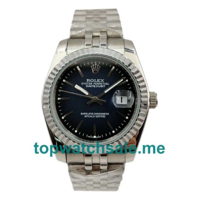 UK 36MM Blue Dials Rolex Datejust 16234 Replica Watches