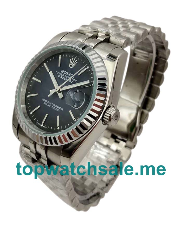 UK 36MM Blue Dials Rolex Datejust 16234 Replica Watches