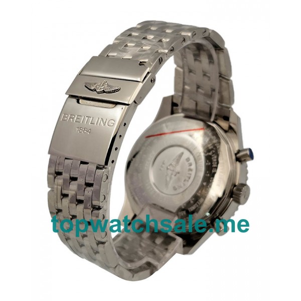 UK AAA Quality Breitling Navitimer World A24322 Replica Watches With White Dials For Men