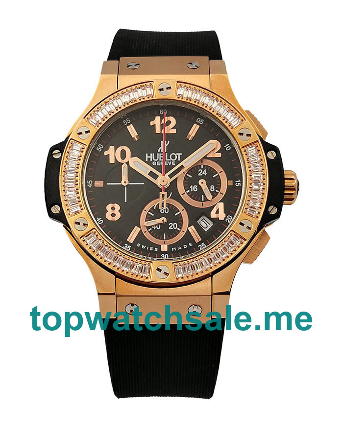 UK 37MM Replica Hublot Big Bang 301.PX.130.RX.114 Diamond Bezels Watches