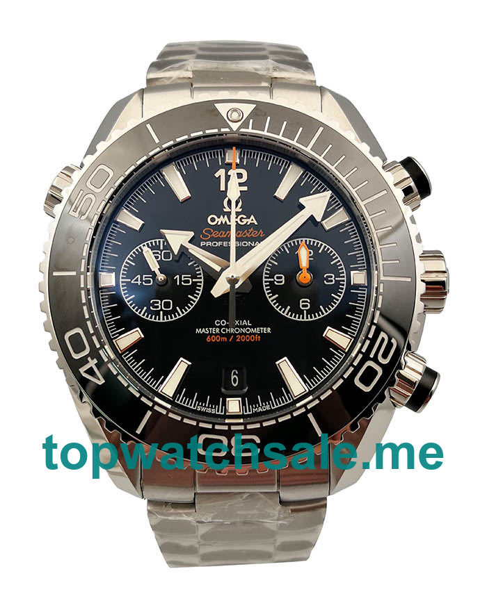44 MM Best 1:1 Fake Omega Seamaster Planet Ocean 215.30.46.51.01.001