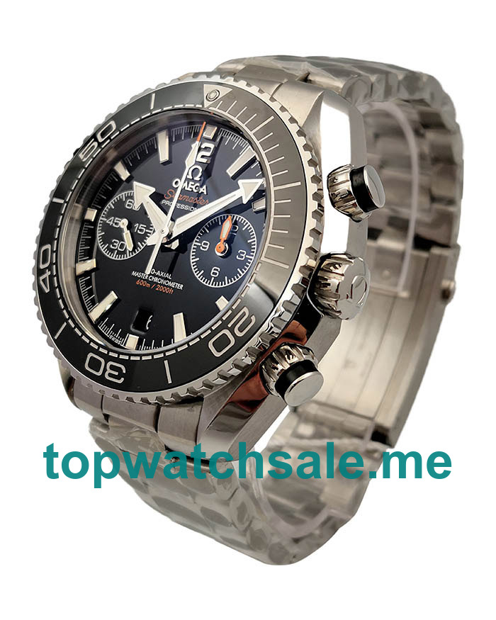 44 MM Best 1:1 Fake Omega Seamaster Planet Ocean 215.30.46.51.01.001