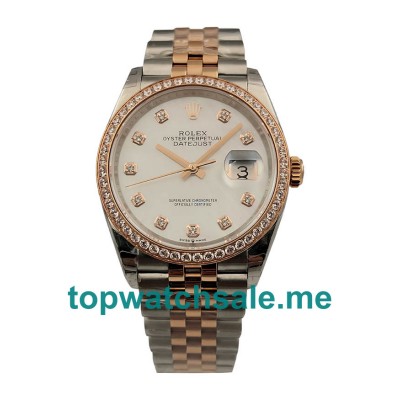 UK AAA Quality Rolex Datejust 116233 Fake Watches With Mother-Of-Pearl Dials For Sale