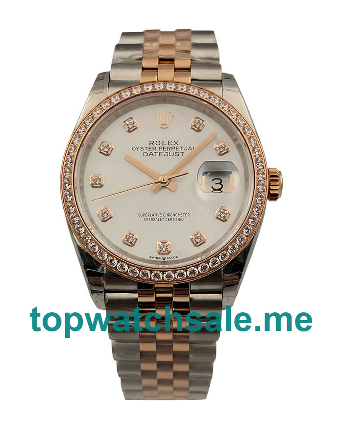 UK AAA Quality Rolex Datejust 116233 Fake Watches With Mother-Of-Pearl Dials For Sale