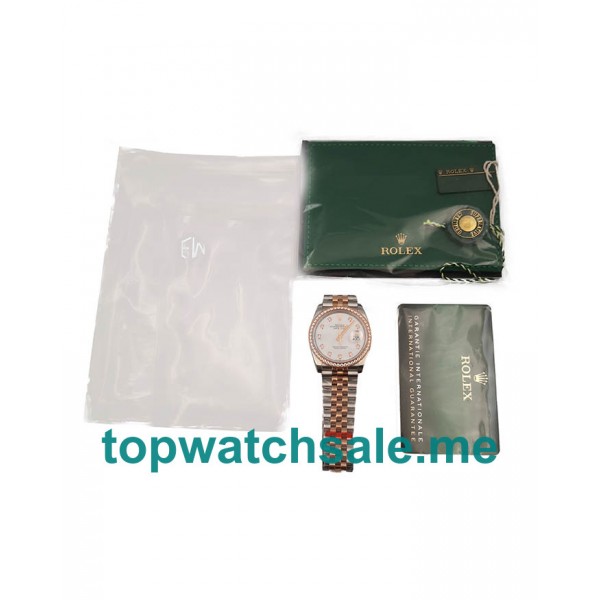 UK AAA Quality Rolex Datejust 116233 Fake Watches With Mother-Of-Pearl Dials For Sale