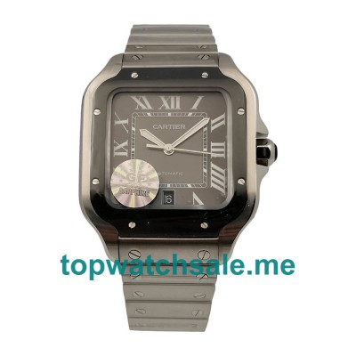 UK 37.5MM Steel Cartier Santos WSSA0037 Replica Watches